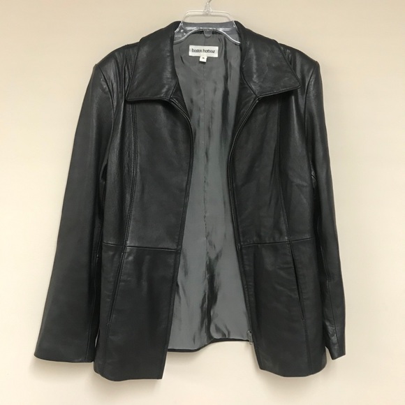 Boston Harbor Leather Coat